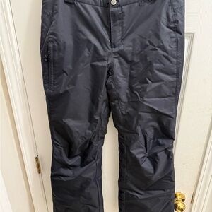 Columbia Women’s Black Water Resistant Insulated Winter Pants